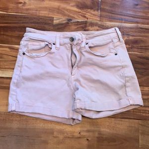 Soft pink shorts